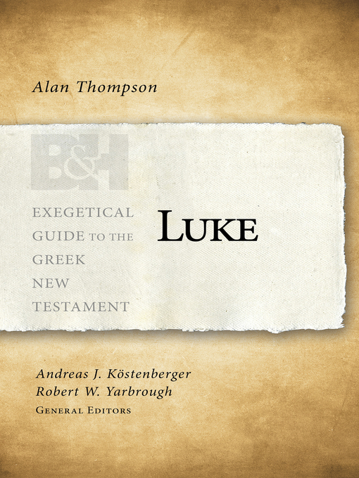 Title details for Luke by Alan J. Thompson - Available